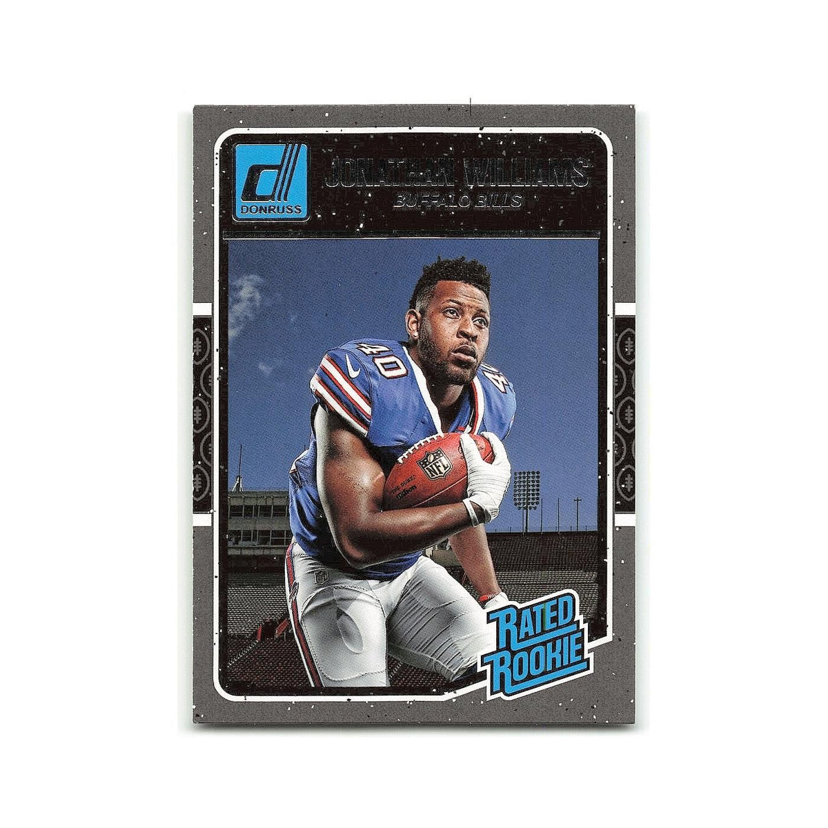 Jonathan Williams Rookie 2016 Donruss #376 Buffalo Bills Football Card NM