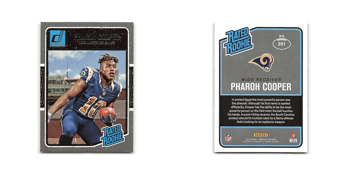 Pharoh Cooper Rookie 2016 Donruss #391 Los Angeles Rams Football Card NM