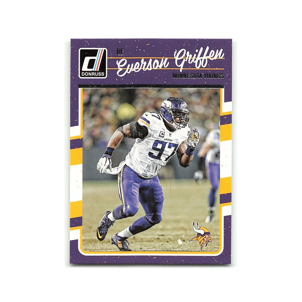 Everson Griffen 2016 Donruss #176 Minnesota Vikings Football Card NM