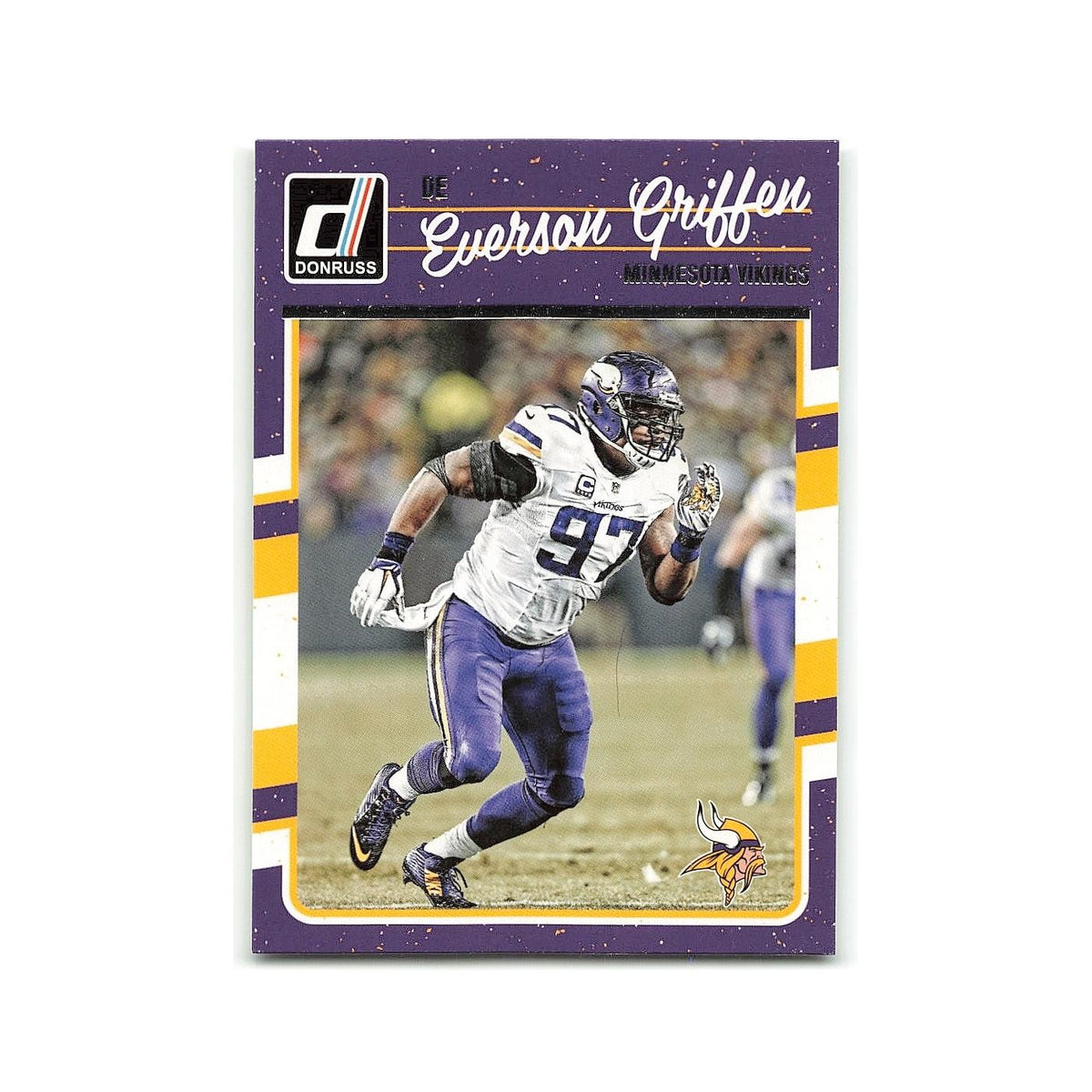 Everson Griffen 2016 Donruss #176 Minnesota Vikings Football Card NM