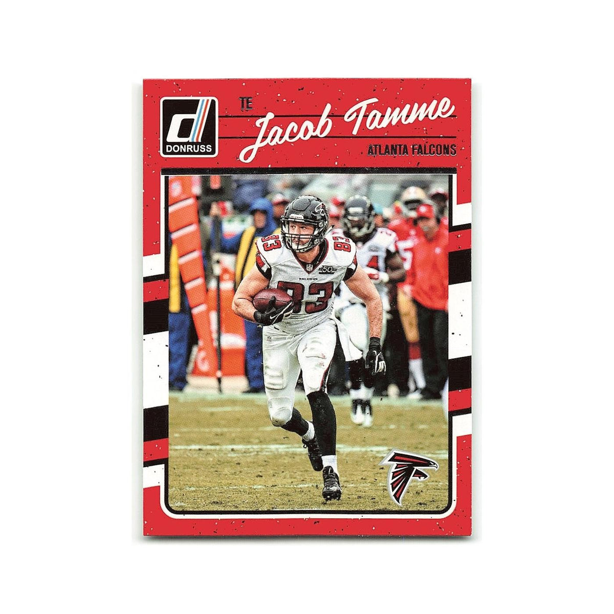 Jacob Tamme 2016 Donruss #15 Atlanta Falcons Football Card NM