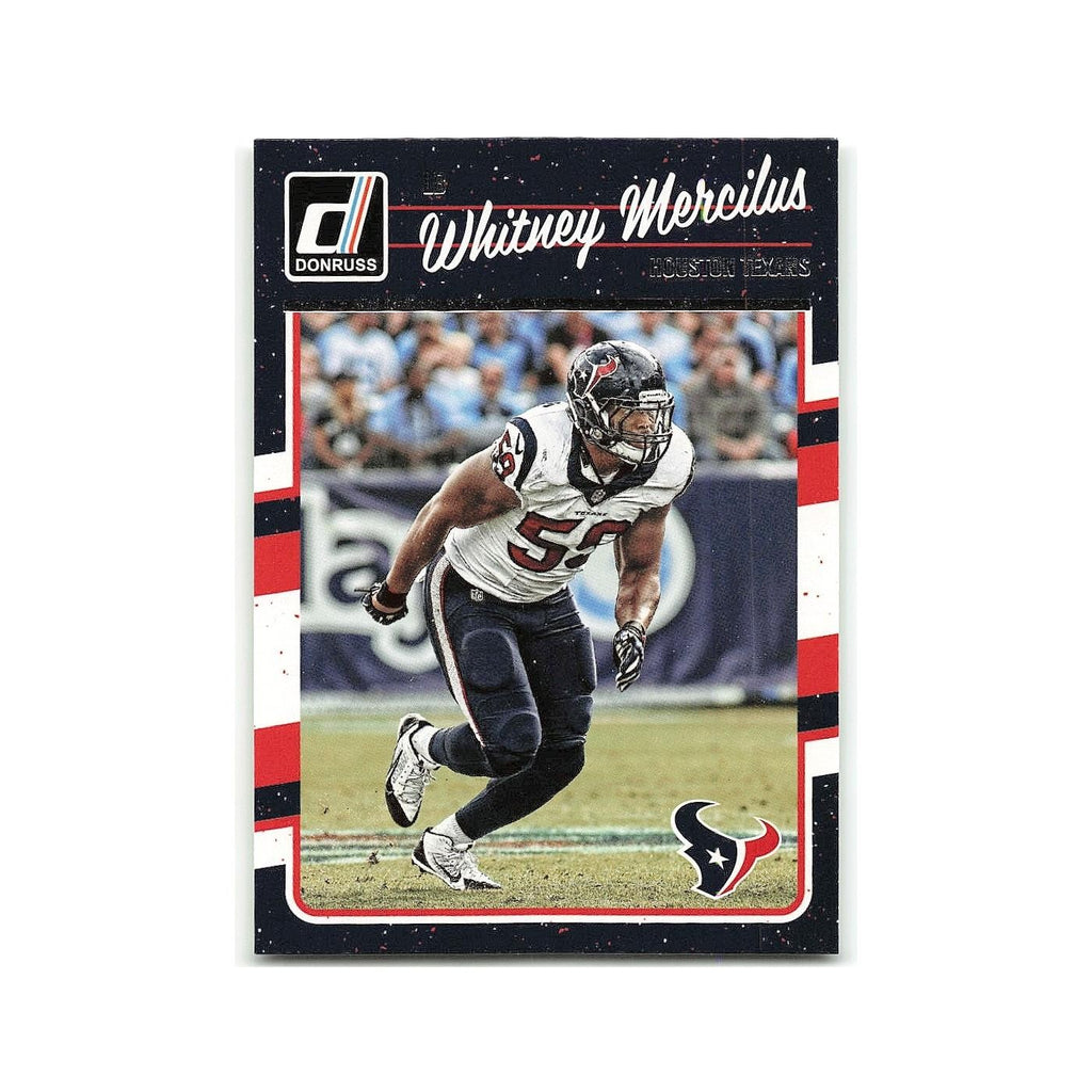 Whitney Mercilus 2016 Donruss #122 Houston Texans Football Card NM