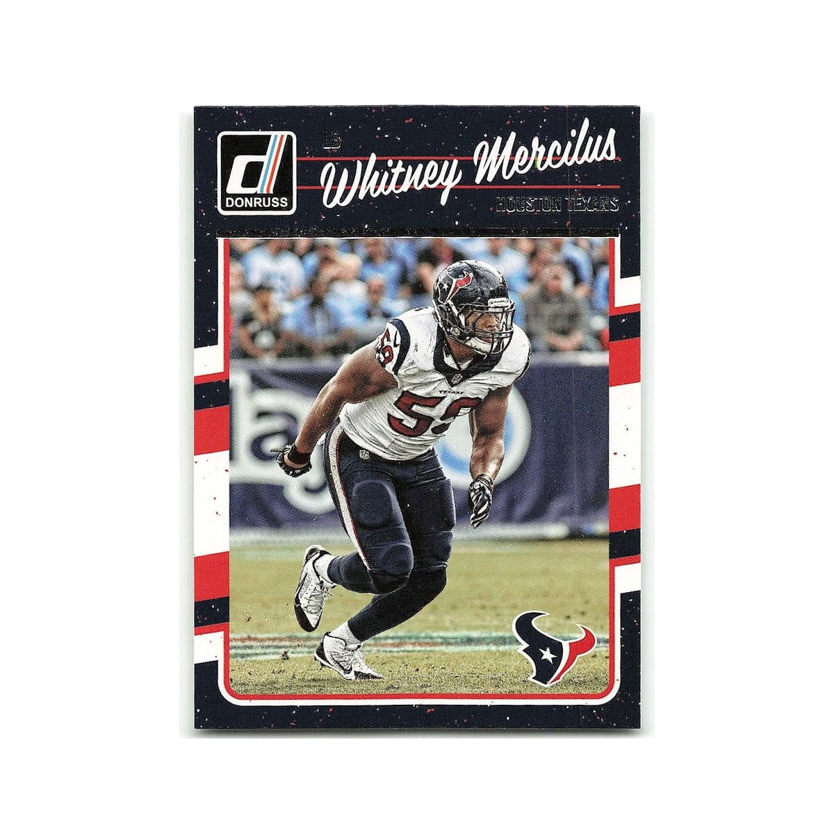 Whitney Mercilus 2016 Donruss #122 Houston Texans Football Card NM