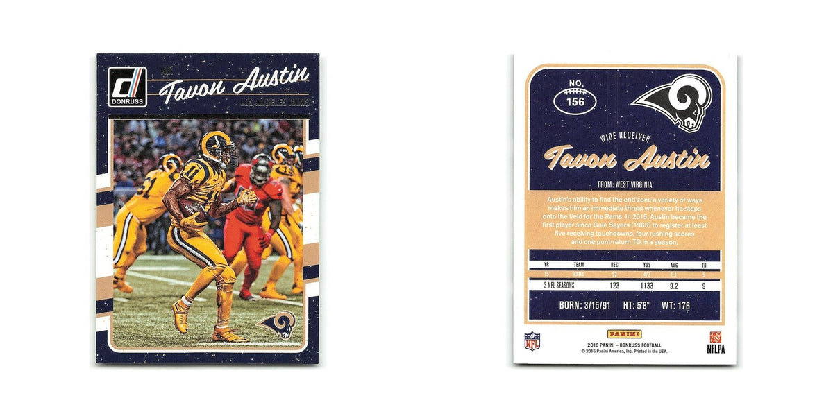 Tavon Austin 2016 Donruss #156 Los Angeles Rams Football Card NM