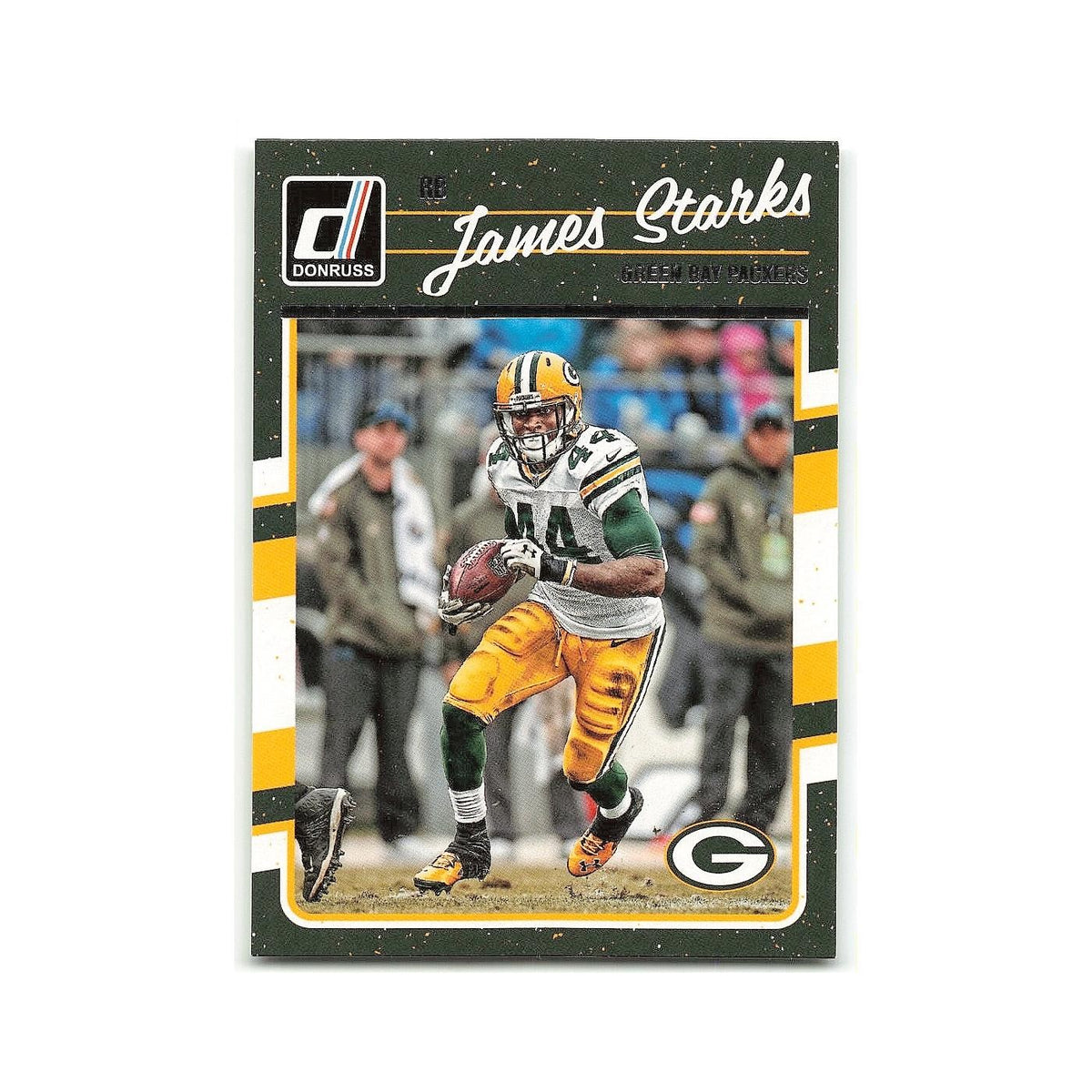 James Starks 2016 Donruss #106 Green Bay Packers Football Card NM