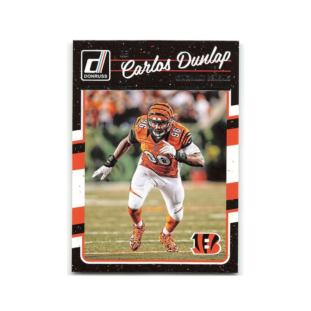 Carlos Dunlap 2016 Donruss #64 Cincinnati Bengals Football Card NM