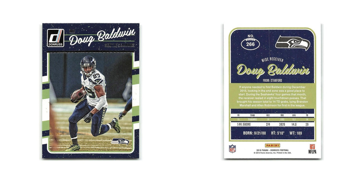 Doug Baldwin 2016 Donruss #266 Seattle Seahawks Football Card NM