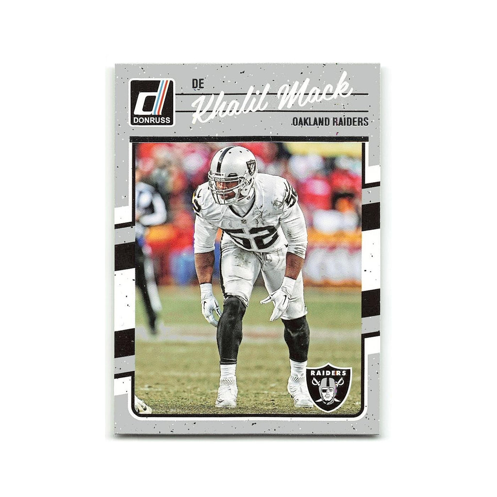 Khalil Mack 2016 Donruss #222 Oakland Raiders Football Card NM