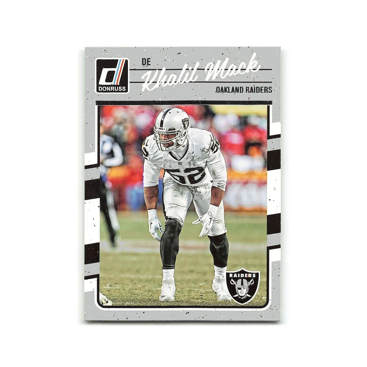 Khalil Mack 2016 Donruss #222 Oakland Raiders Football Card NM