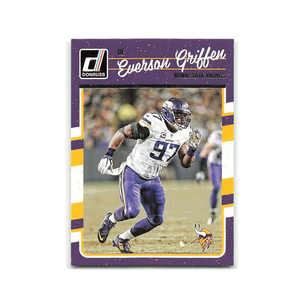 Everson Griffen 2016 Donruss #176 Minnesota Vikings Football Card NM