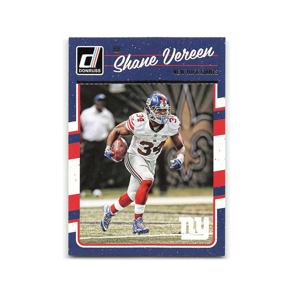 Shane Vereen 2016 Donruss #204 New York Giants Football Card NM