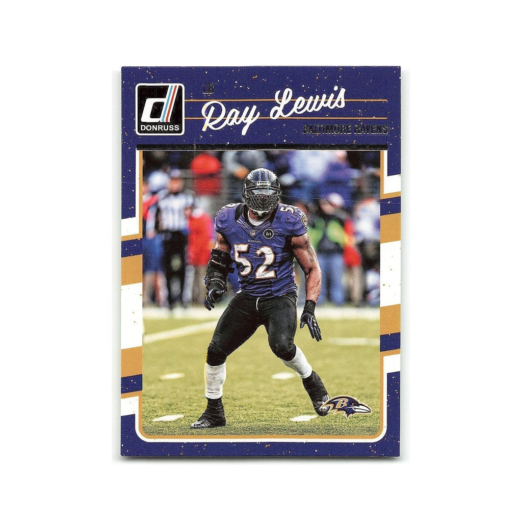 Ray Lewis 2016 Donruss #28 Baltimore Ravens Football Card NM