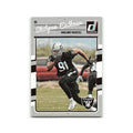Shilique Calhoun 2016 Donruss #341 Oakland Raiders Football Card NM