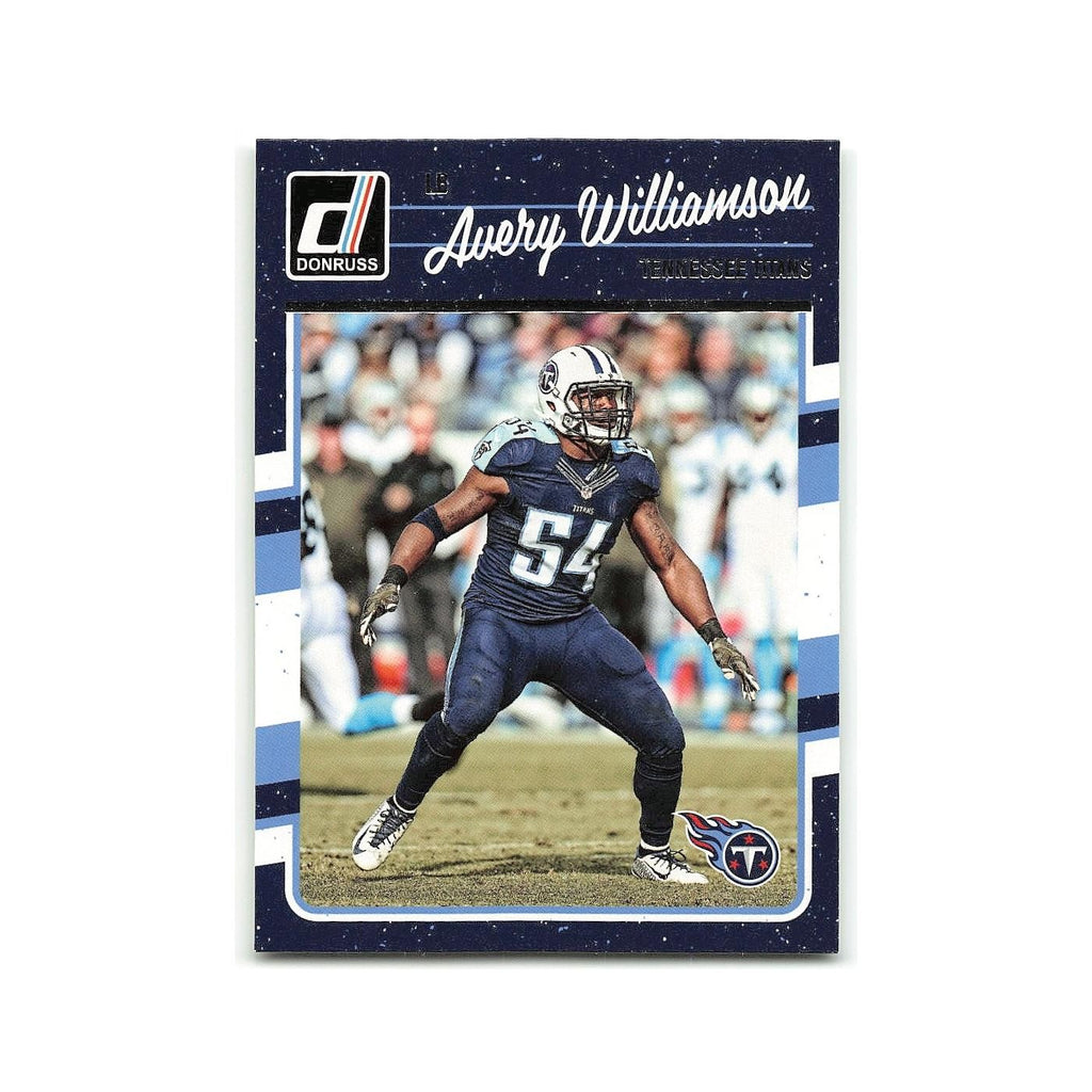 Avery Williamson 2016 Donruss #290 Tennessee Titans Football Card NM