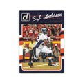 C.J. Anderson 2016 Donruss #86 Denver Broncos Football Card NM