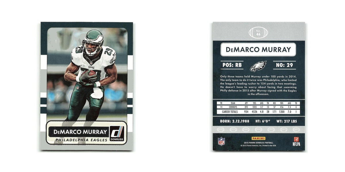DeMarco Murray 2015 Donruss #46 Philadelphia Eagles Football Card NM