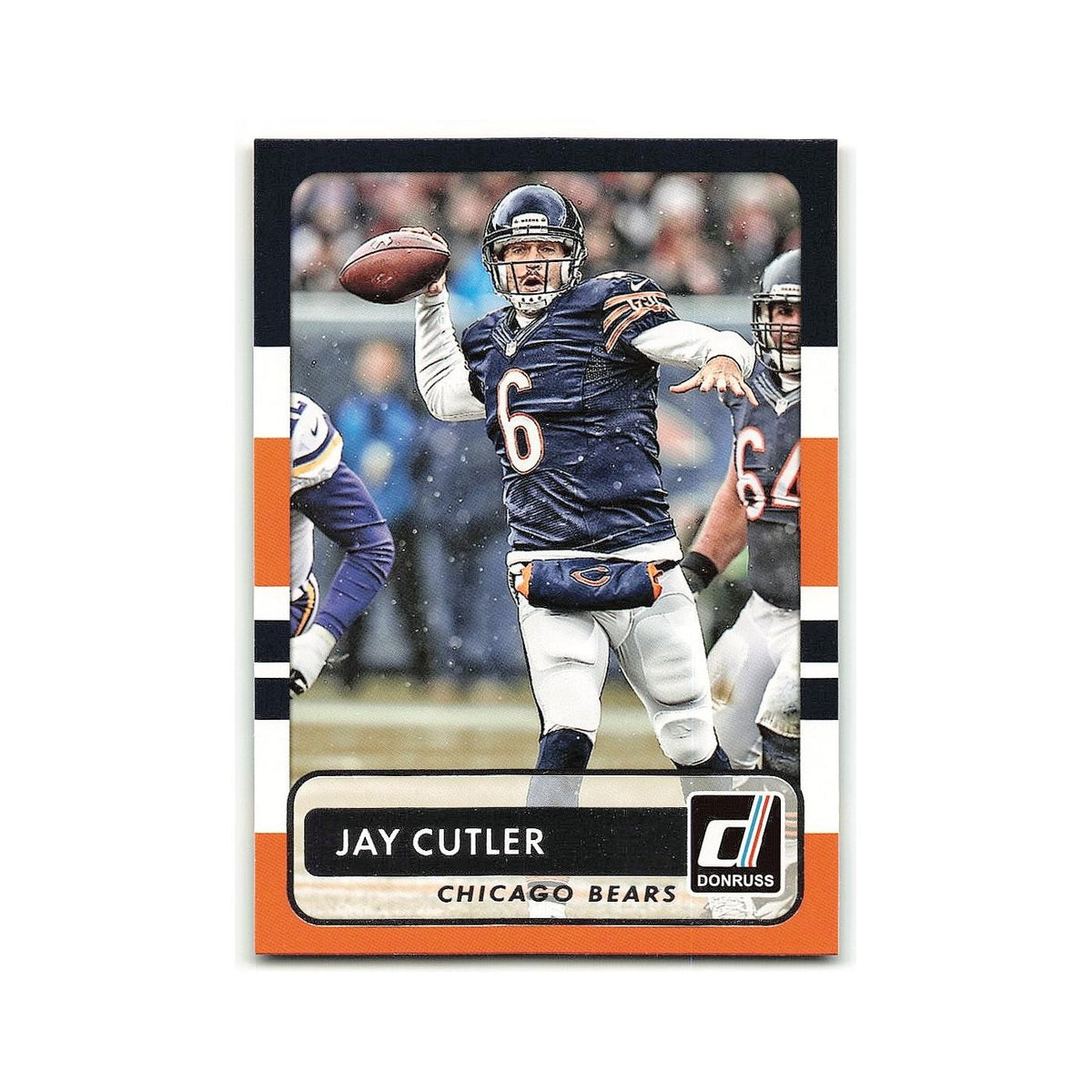 Jay Cutler 2015 Donruss #2 Chicago Bears Football Card NM