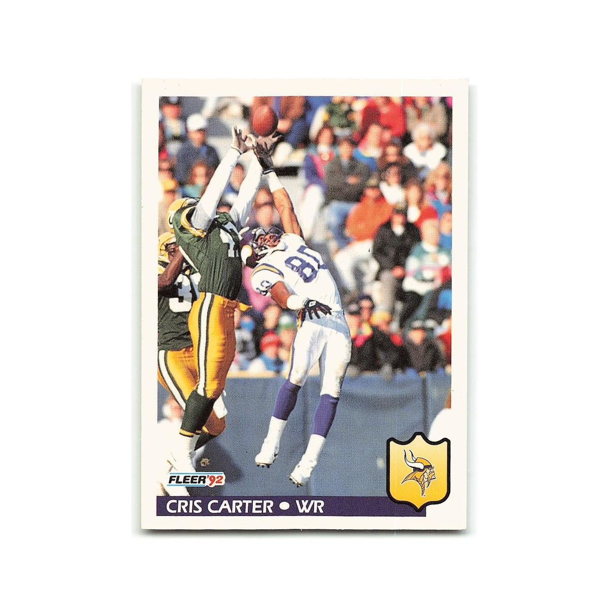 Cris Carter 1992 Fleer #242 Minnesota Vikings Football Card NM