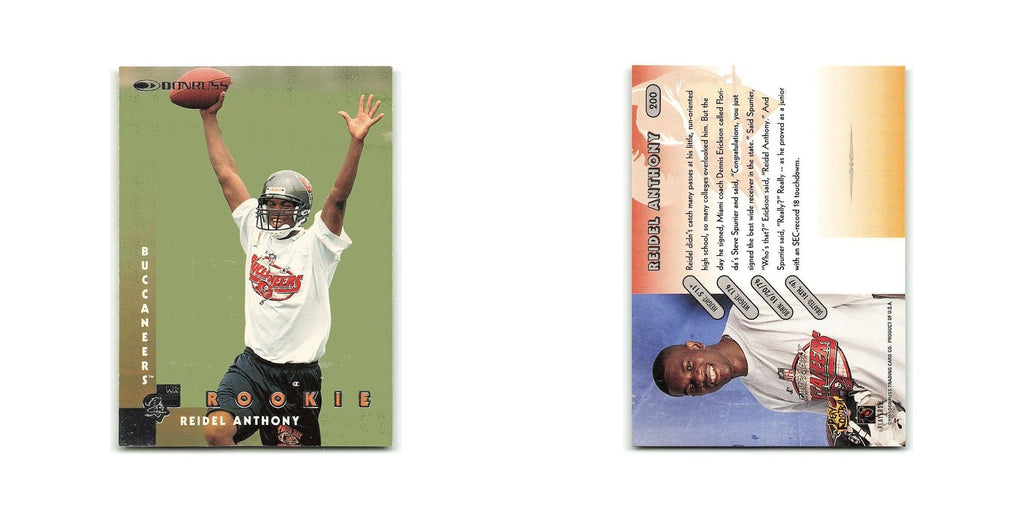Reidel Anthony Rookie 1997 Donruss #200 Tampa Bay Buccaneers Football Card NM