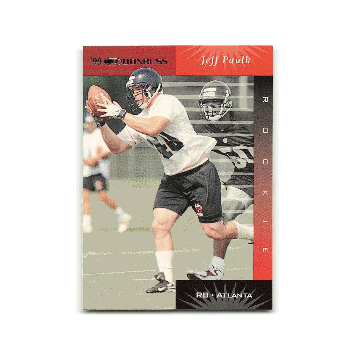 Jeff Paulk Rookie 1999 Donruss #169 Atlanta Falcons Football Card NM