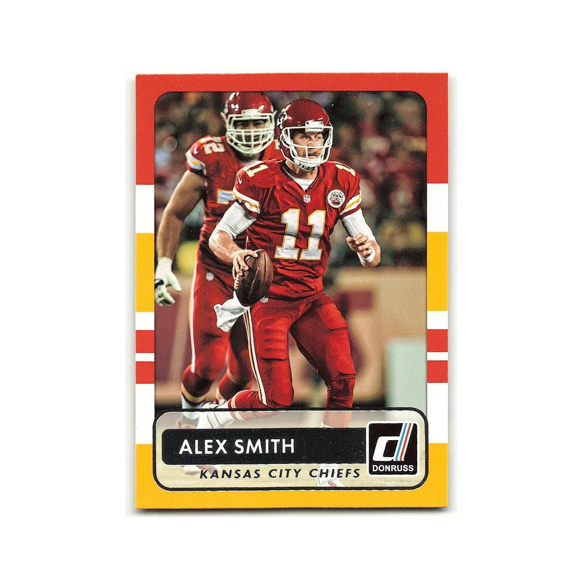 Alex Smith 2015 Donruss #10 Kansas City Chiefs Football Card NM