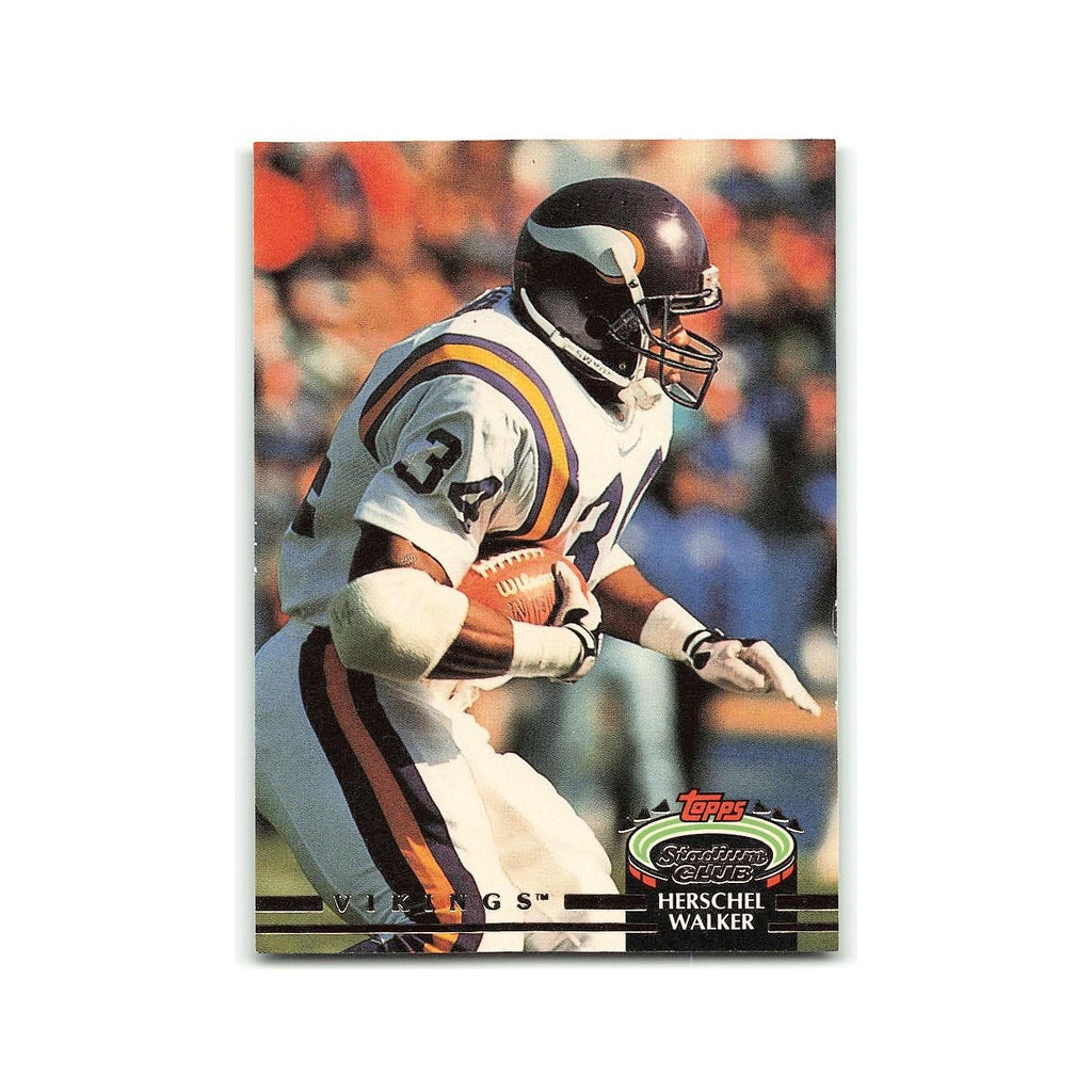 Herschel Walker 1992 Stadium Club #72 Minnesota Vikings Football Card NM