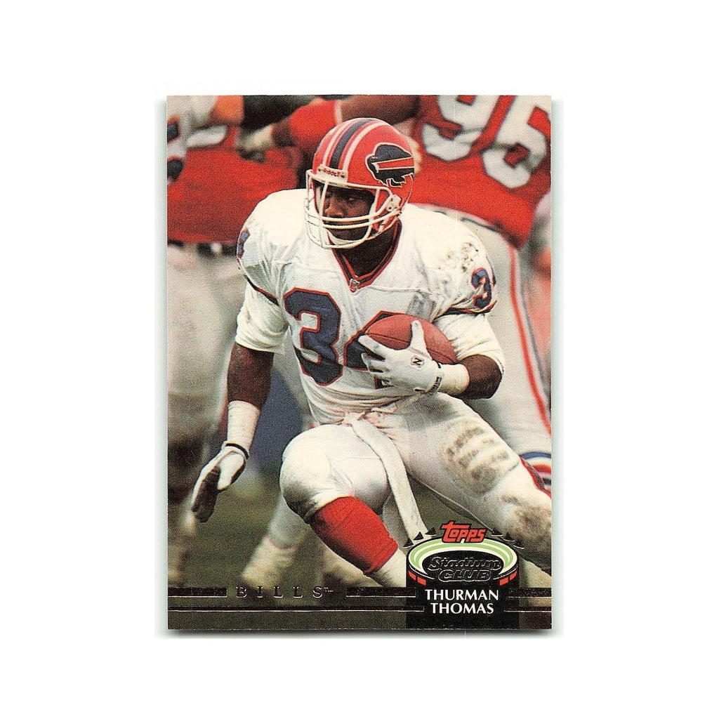 Thurman Thomas 1992 Stadium Club #134 Buffalo Bills Football Card NM