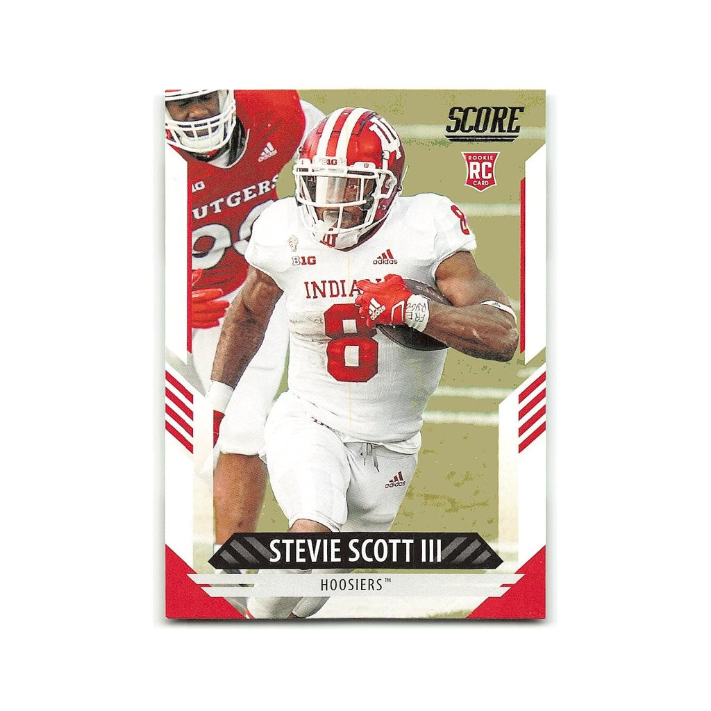 Stevie Scott III Rookie 2021 Score #361 Indiana Hoosiers Football Card NM