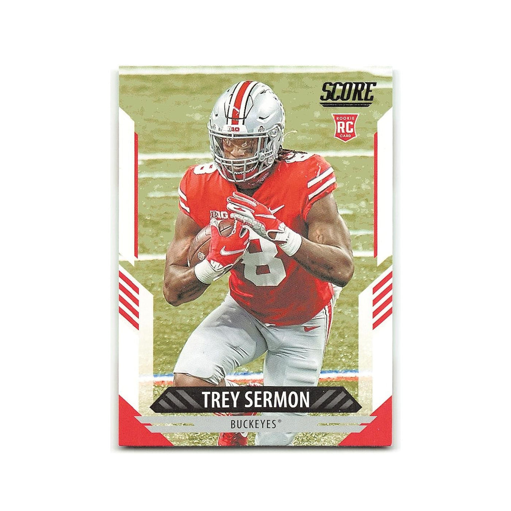 Trey Sermon Rookie 2021 Score #313 Ohio State Buckeyes Football Card NM