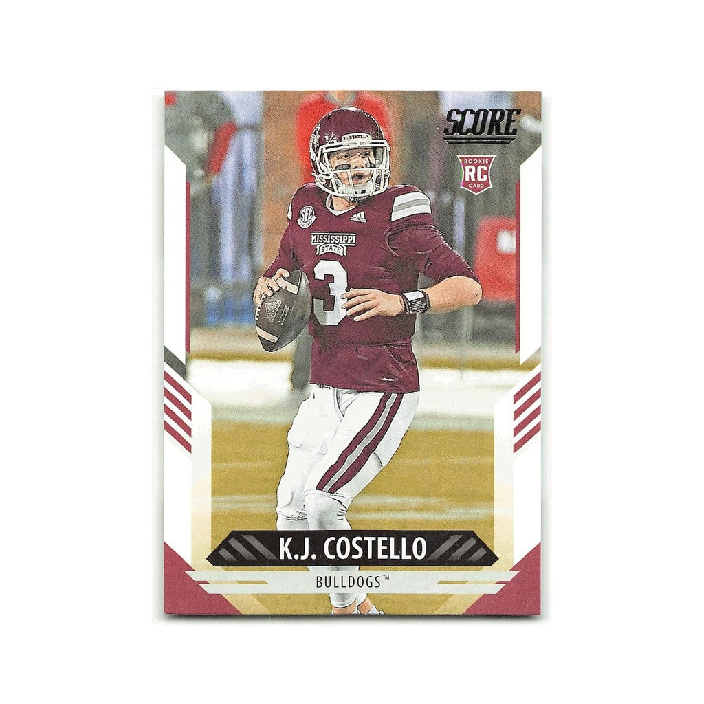 K.J. Costello Rookie 2021 Score #391 Mississippi State Bulldogs Football Card NM