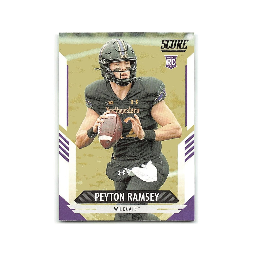 Peyton Ramsey Rookie 2021 Score #374 Northwestern Wildcats Football Card NM
