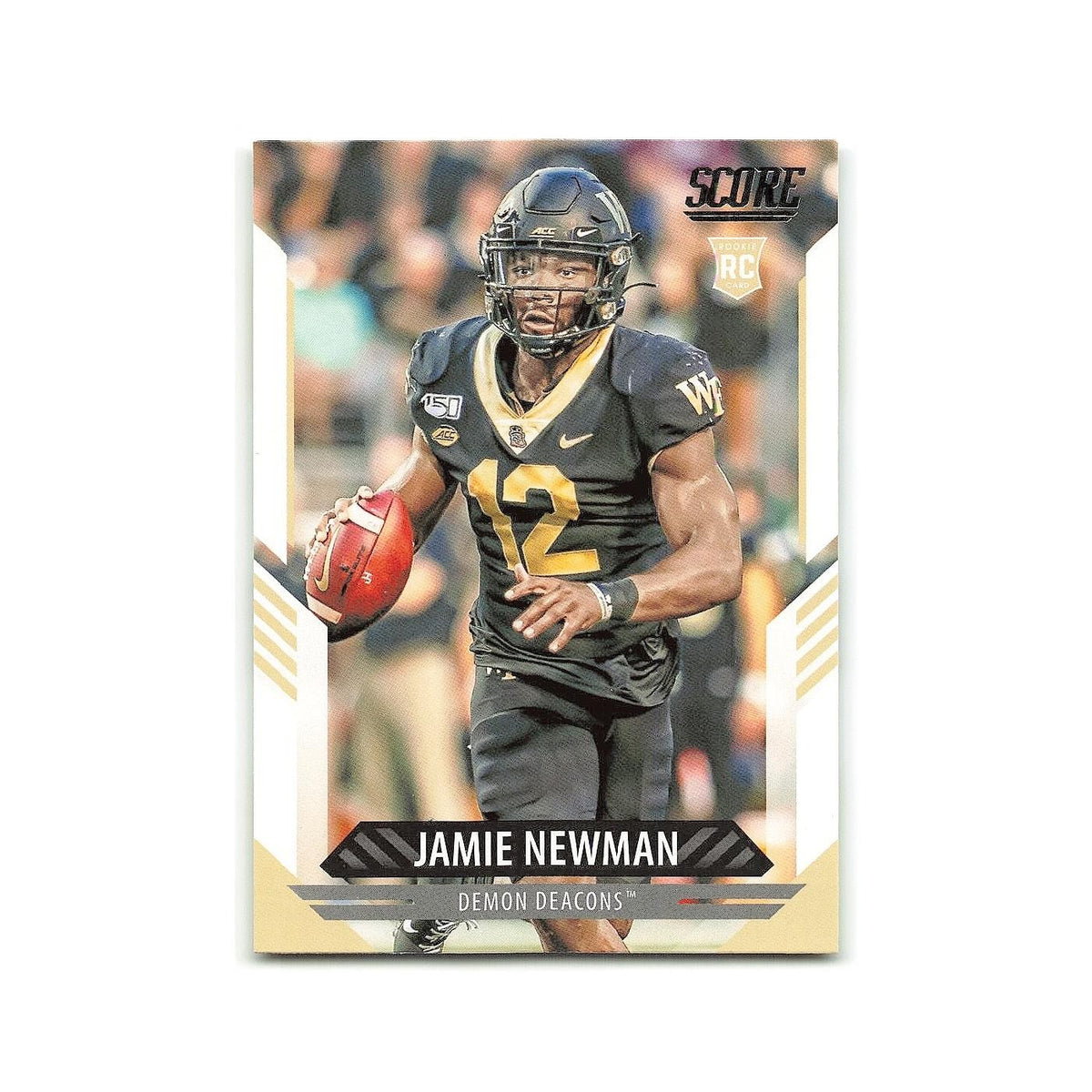 Jamie Newman Rookie 2021 Score #307 Wake Forest Demon Deacons Football Card NM
