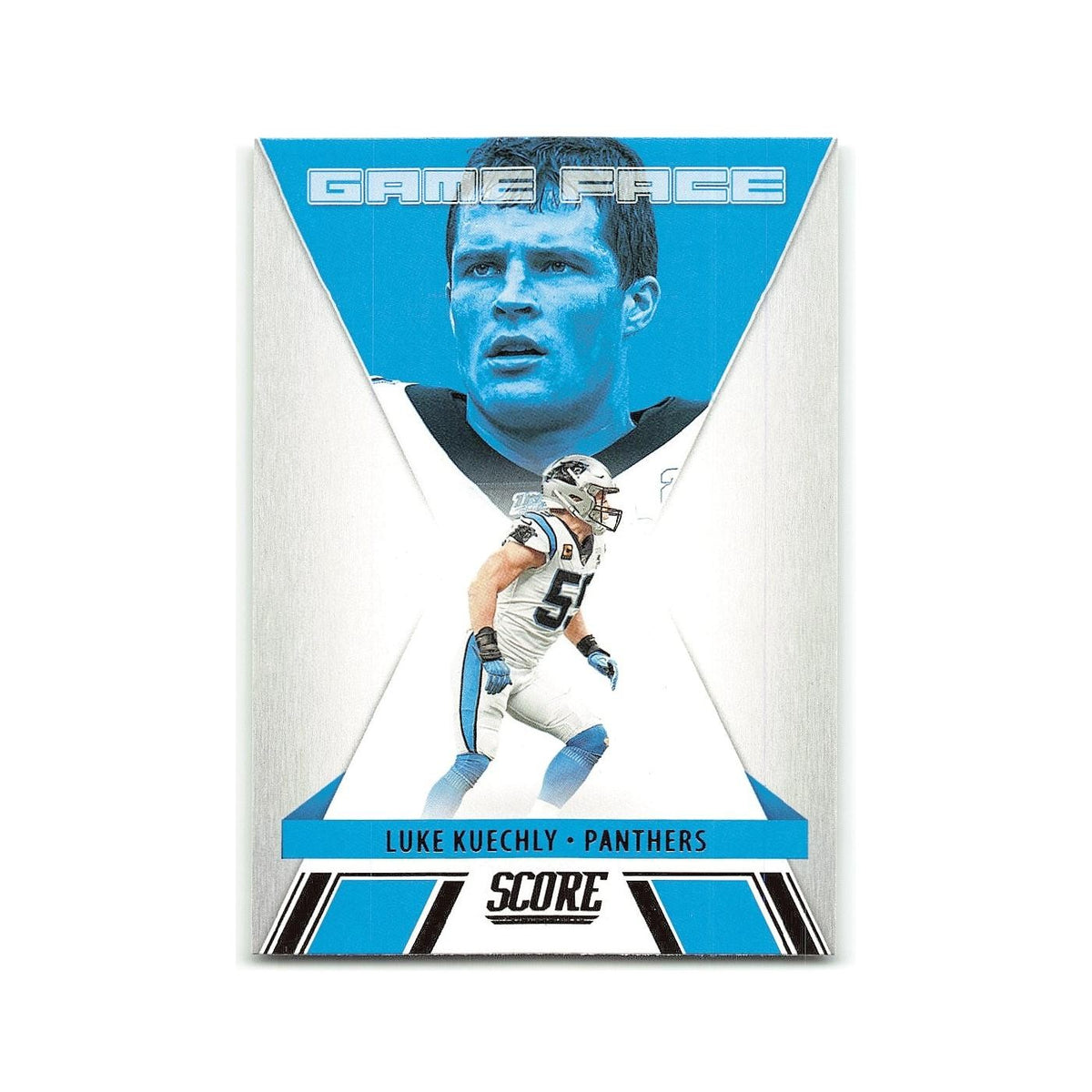 Luke Kuechly 2021 Score Game Face #GF7 Carolina Panthers Football Card NM
