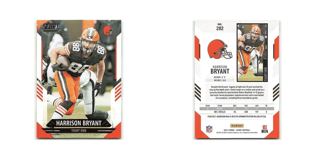 Harrison Bryant 2021 Score #282 Cleveland Browns Football Card NM