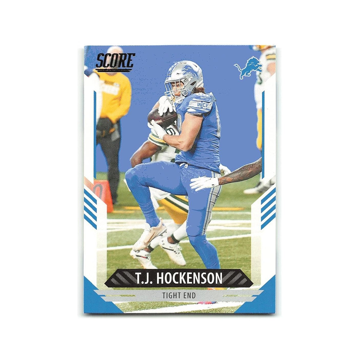 T.J. Hockenson 2021 Score #136 Detroit Lions Football Card NM