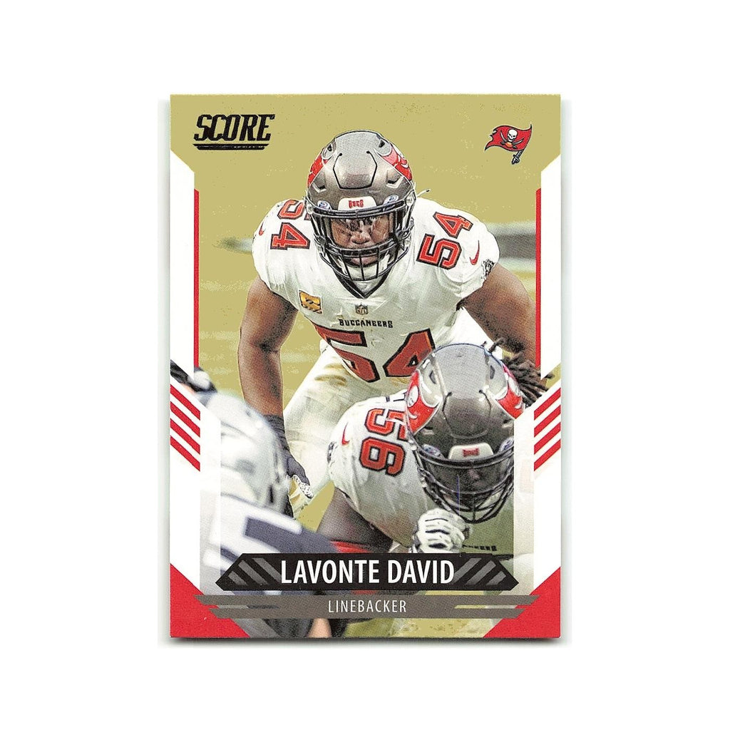 Lavonte David 2021 Score #18 Tampa Bay Buccaneers Football Card NM