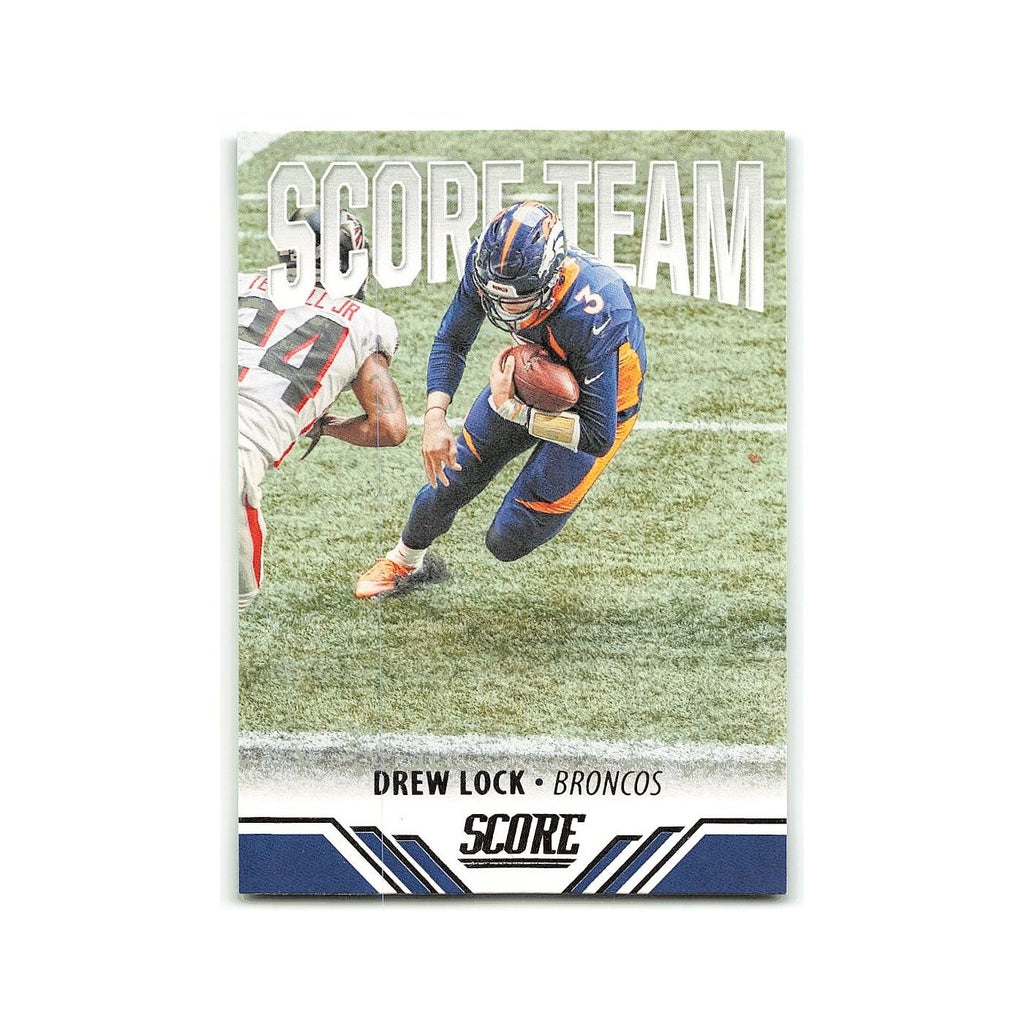 Drew Lock 2021 Score Team #ST11 Denver Broncos Football Card NM