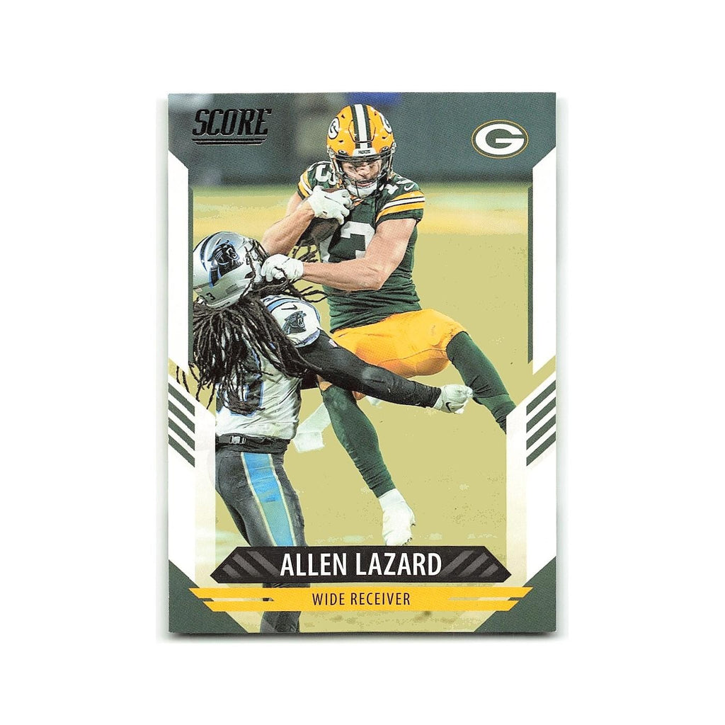 Allen Lazard 2021 Score #284 Green Bay Packers Football Card NM