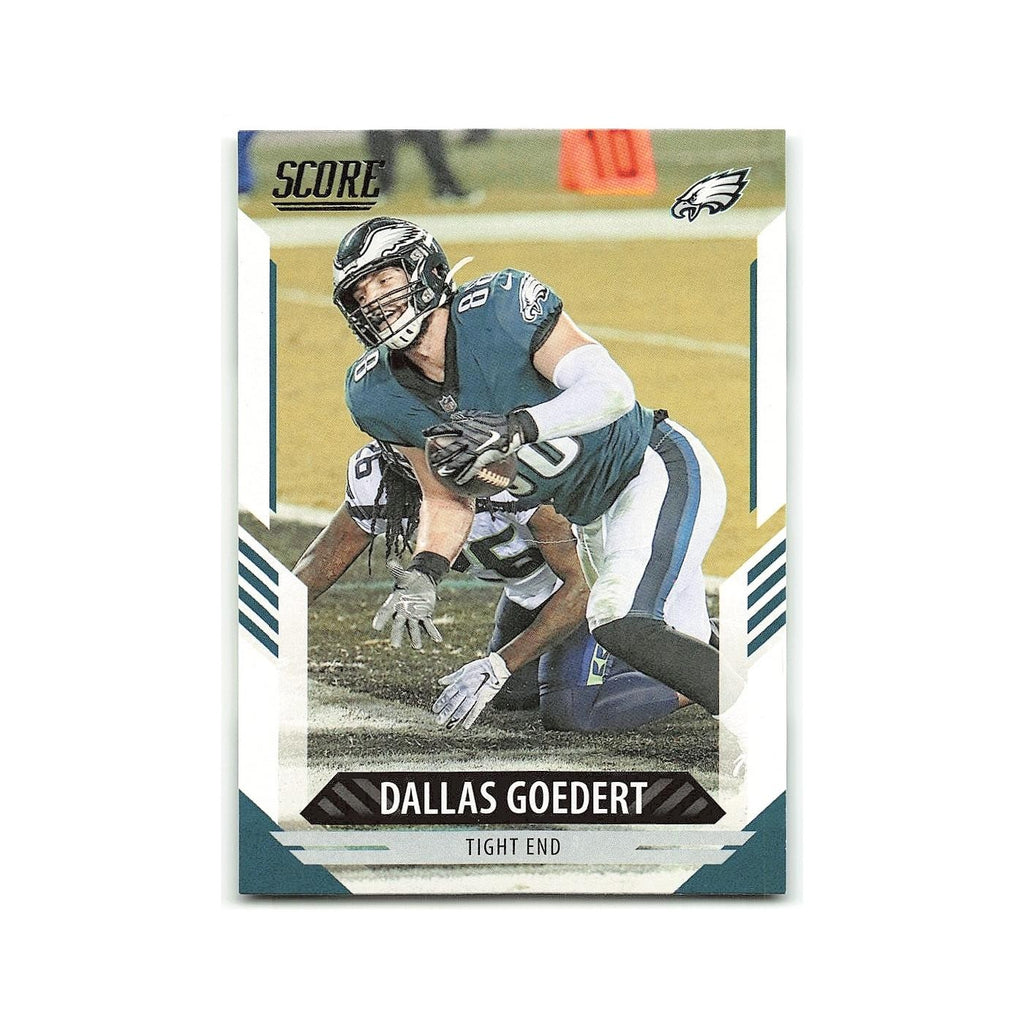 Dallas Goedert 2021 Score #74 Philadelphia Eagles Football Card NM