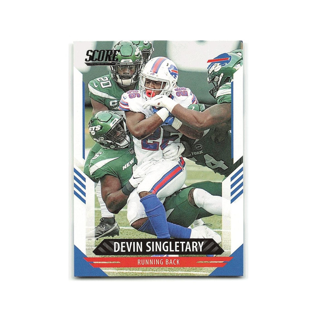 Devin Singletary 2021 Score #24 Buffalo Bills Football Card NM