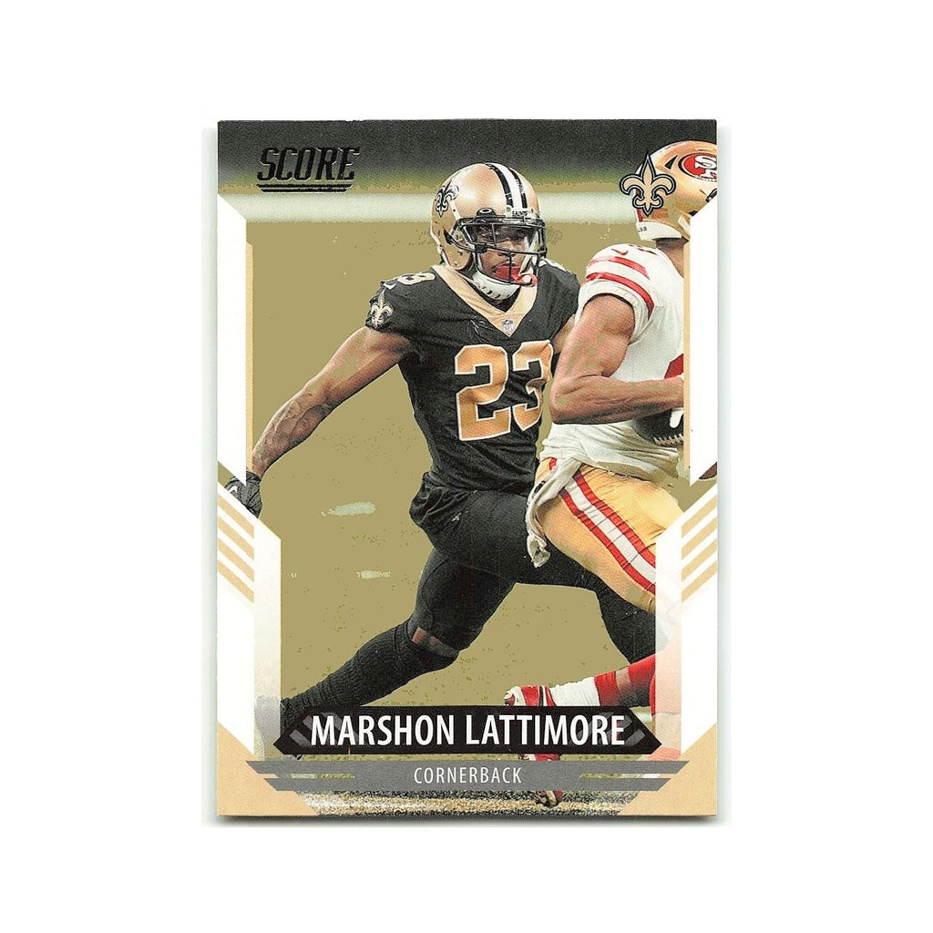 Marshon Lattimore 2021 Score #212 New Orleans Saints Football Card NM