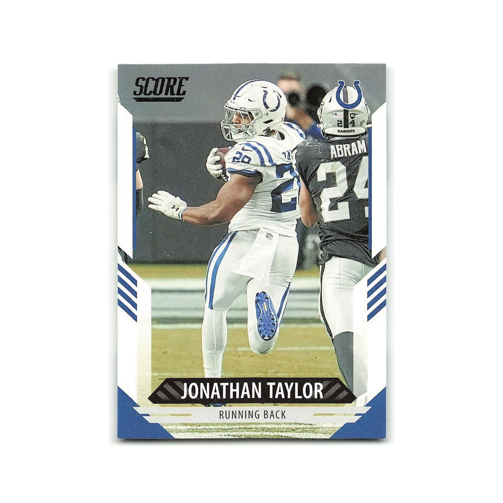 Jonathan Taylor 2021 Score #165 Indianapolis Colts Football Card NM