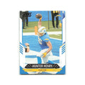 Hunter Henry 2021 Score #241 Los Angeles Chargers Football Card NM