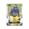 Micah Kiser 2021 Score #254 Los Angeles Rams Football Card NM
