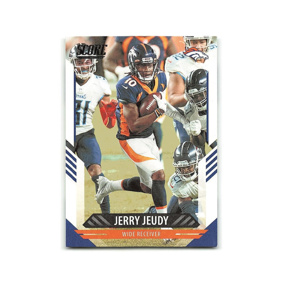Jerry Jeudy 2021 Score #217 Denver Broncos Football Card NM