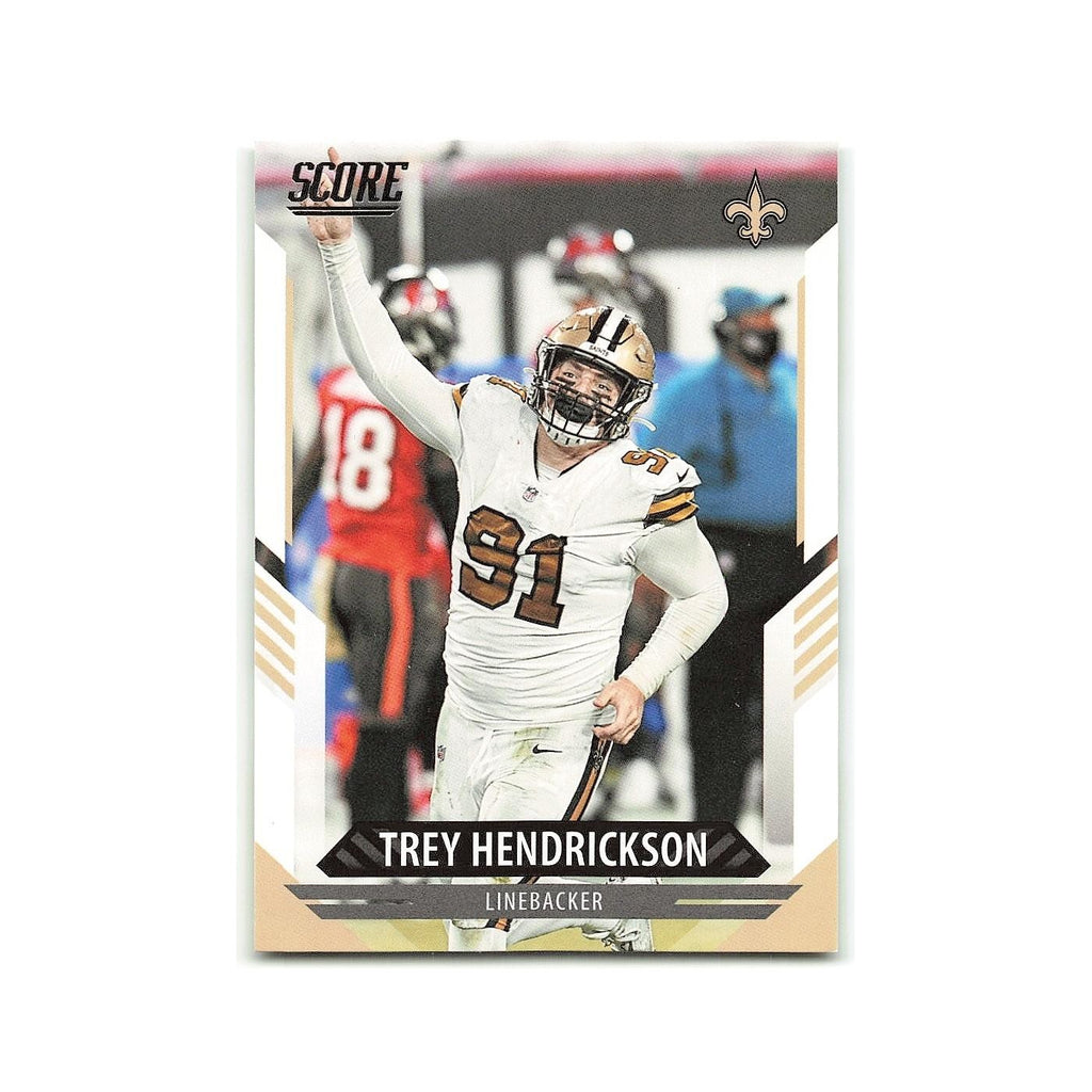Trey Hendrickson 2021 Score #214 New Orleans Saints Football Card NM