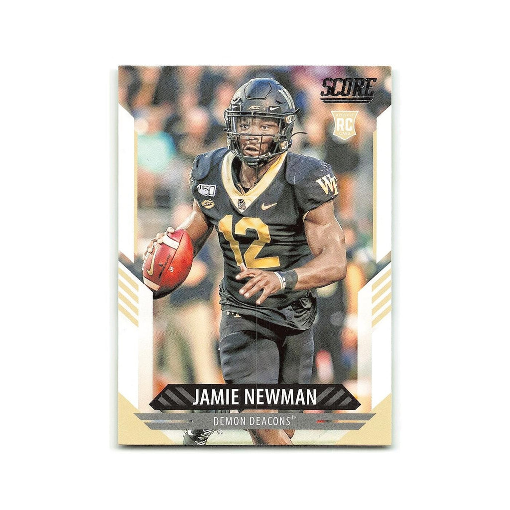Jamie Newman Rookie 2021 Score #307 Wake Forest Demon Deacons Football Card NM