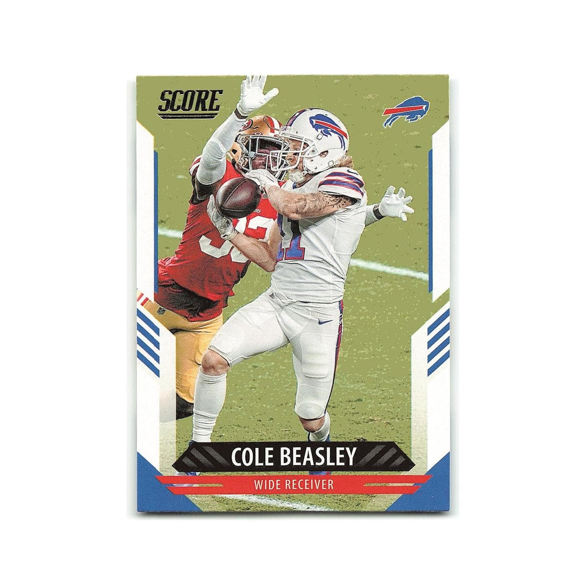 Cole Beasley 2021 Score #25 Buffalo Bills Football Card NM