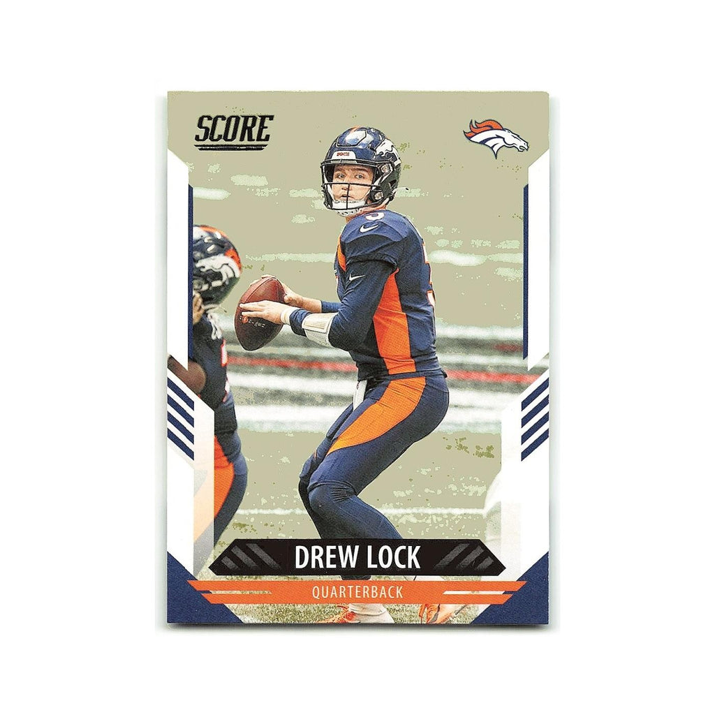Drew Lock 2021 Score #215 Denver Broncos Football Card NM