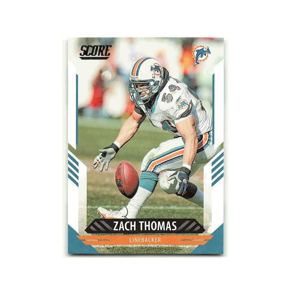 Zach Thomas 2021 Score #33 Miami Dolphins Football Card NM